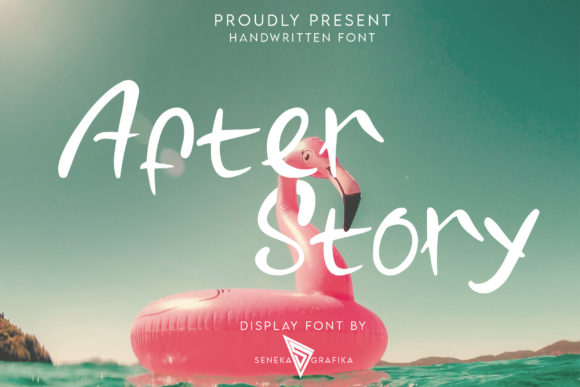 After Story: The Elegant Script Font for Your Brand