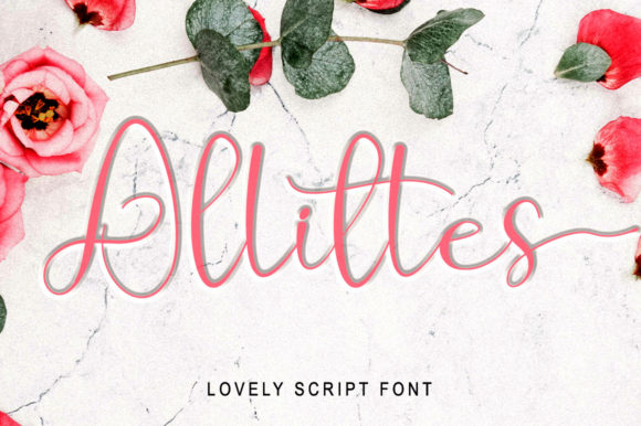 Allittes: A Modern Calligraphy Font for Branding