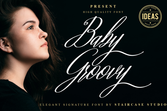 Baby Groovy: A Refined Script Font for Editorial Design