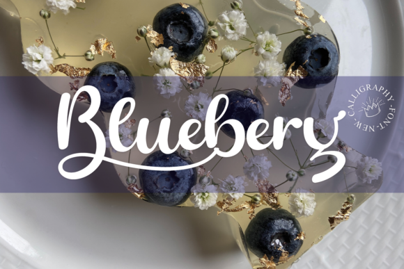 Bluebery: A Handwritten Font for Modern Web Design