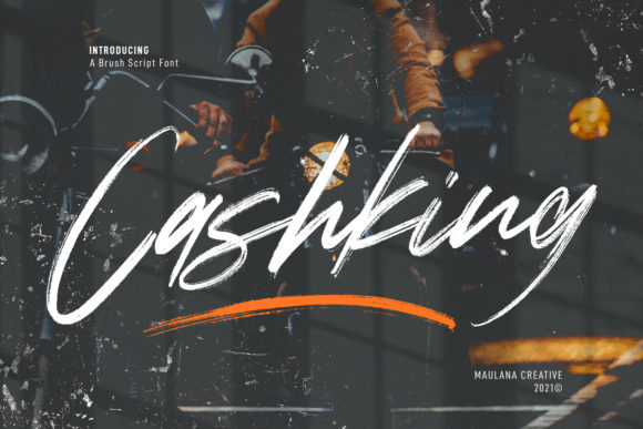 Cashking: A Trendy Handwritten Font for Crafters and Makers