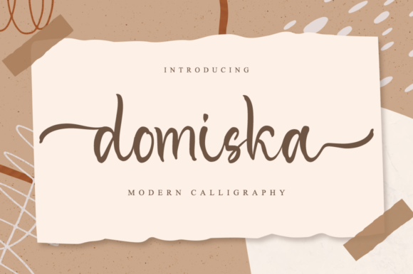 Domiska: A Premium Script Font for Modern Campaigns