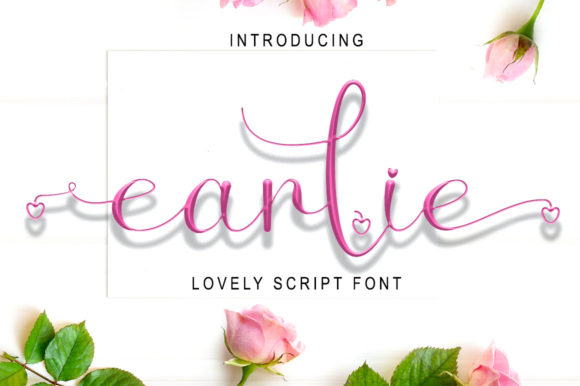 Earlie: A Graceful Script Font for Editorial Design