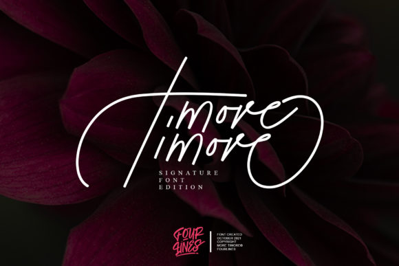 Elevating Web Design with More Timore: A Graceful Script Font for Modern Digital Brands