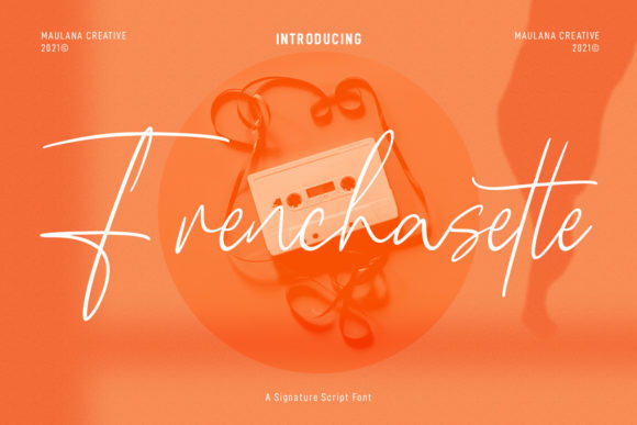 Frenchasette: A Delicate Script Font for Elegant Web Design
