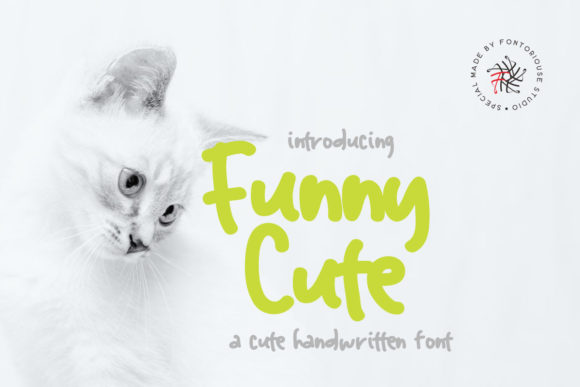 Funny Cute: A Handwritten Font for Your Brand