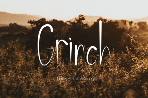 Grinch Font: A Web Designer’s Dream Script Typeface