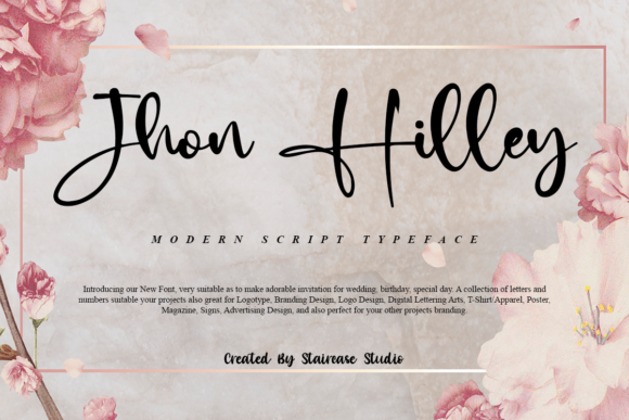 Jhon Hilley: A Refined Script Font for Modern Campaigns