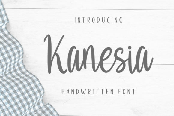 Kanesia: A Versatile Script Font for Modern Digital Marketing