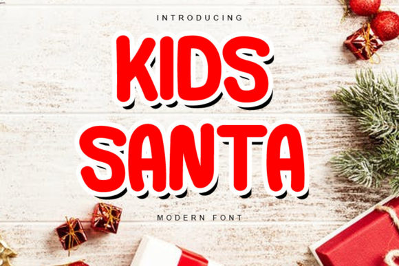 Kids Santa: A Neat Handwritten Font for Brand Identity