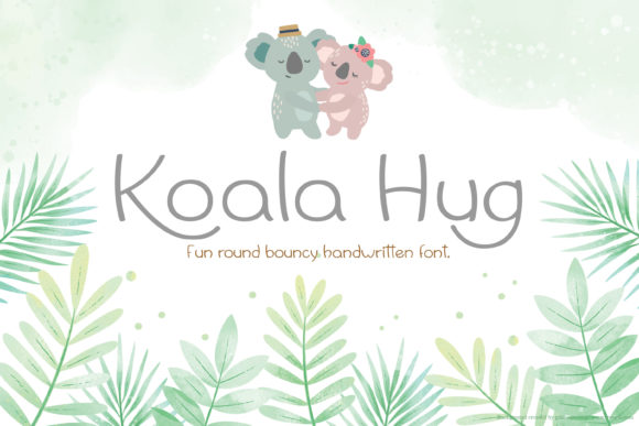 Koala Hug: A Playful Handwritten Font for Modern Web Design