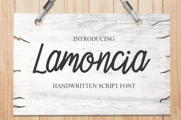 Lamoncia: A Delicate Handwritten Font for Elegant Web Design