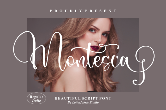 Montesca: A Premium Script Font for Brand Identity
