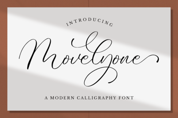 Movelyone: A Charming Handwritten Font for Editorial Design