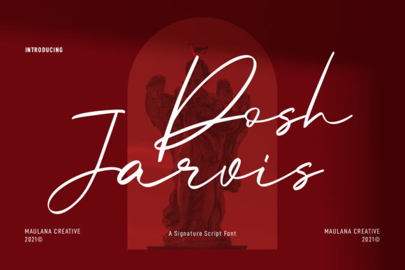 Posh Jarvis: Elevating Editorial Design with a Graceful Script Font
