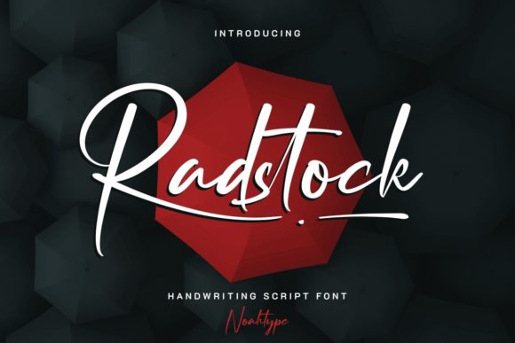 Radstock: A Handwritten Font for Impactful Digital Campaigns