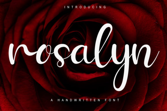 Rosalyn: A Vibrant Script Font for Campaigns