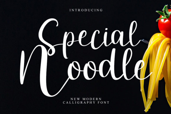 Special Noodle: A Premium Script Font for Web Design