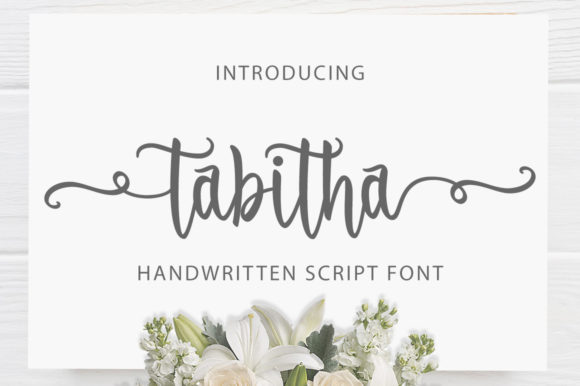 Tabitha: A Flowing Handwritten Font for Makers
