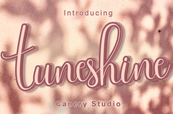 Tuneshine: A Premium Script Font for Branding