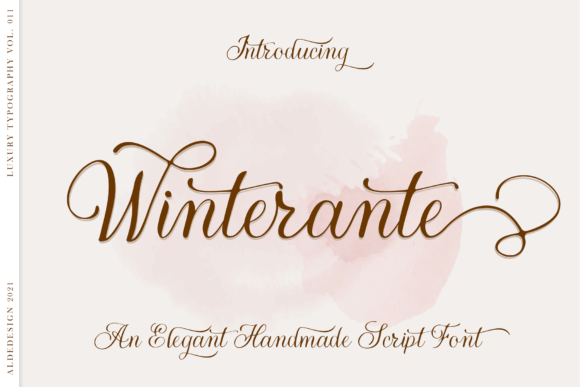 Winterante: A Handwritten Font That Elevates Web Typography